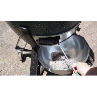 Rascador de cenizas Big Green Egg XL y 2XL en acero inoxidable – Accesorio multifunción para limpieza de barbacoa