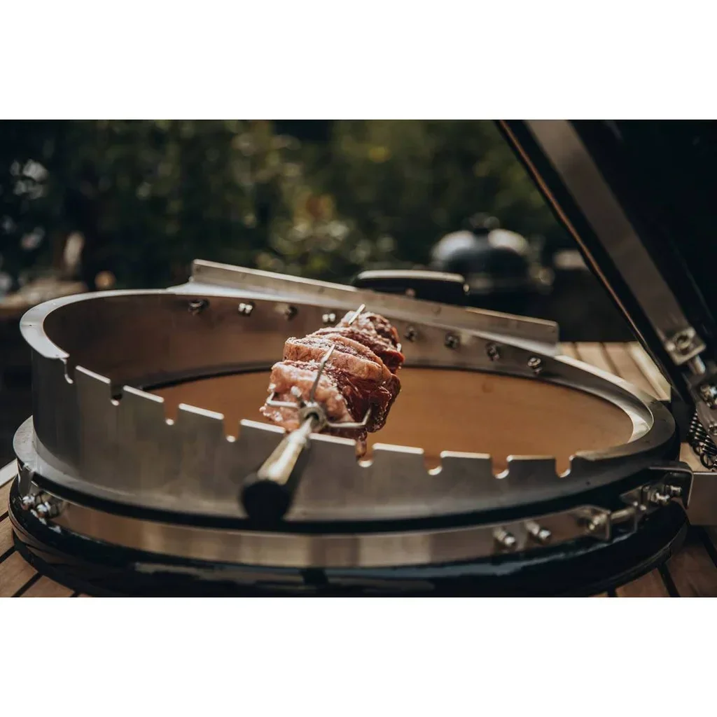 Asador eléctrico espetón giratorio Monolith Classic barbacoa