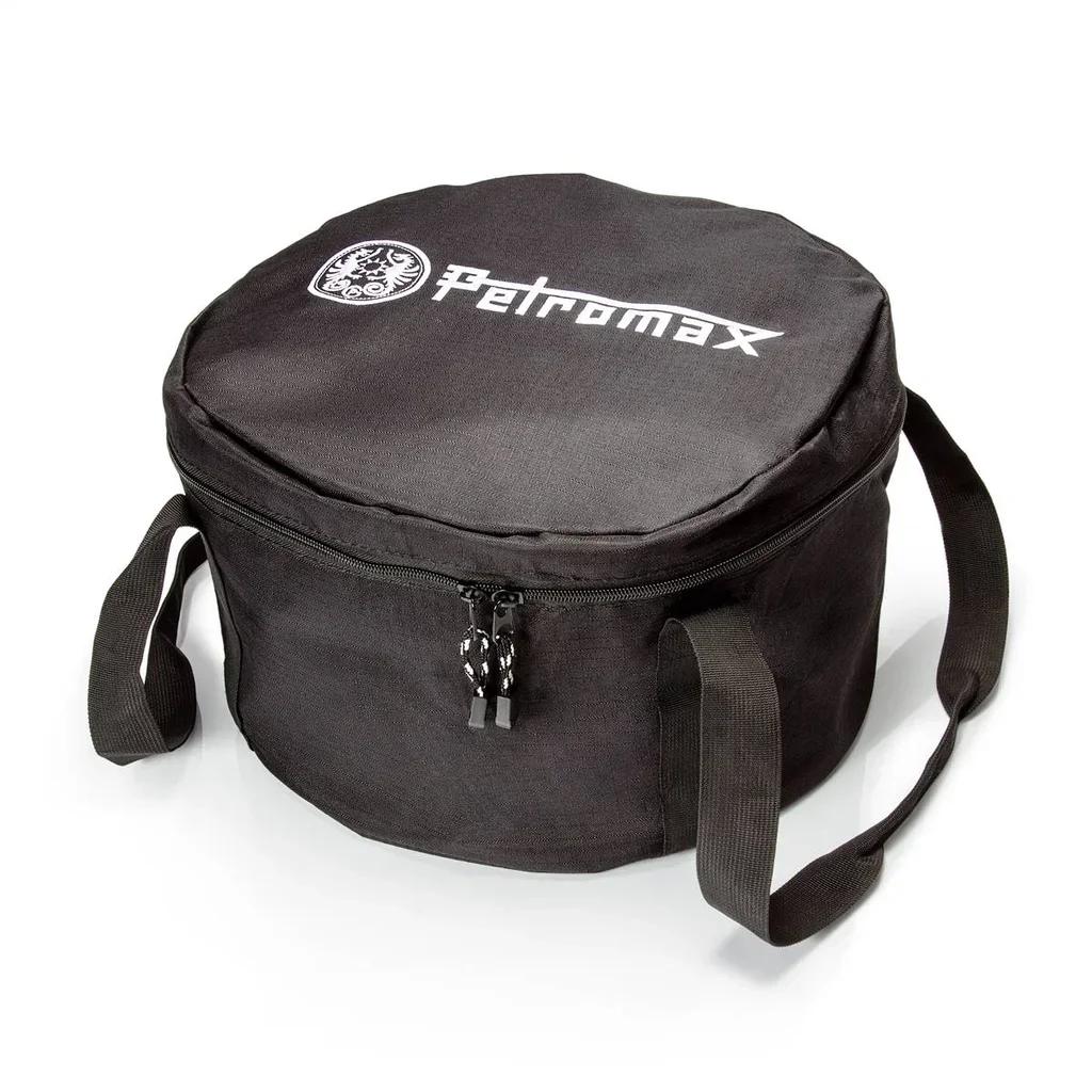 Bolsa Térmica Transporte Olla Petromax FT3 - Nylon Negro Resistente