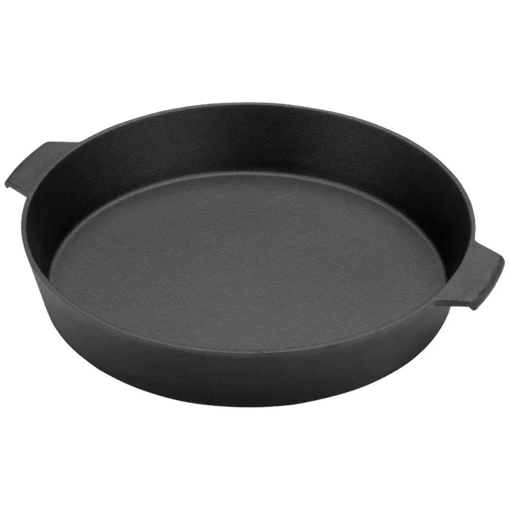 Sartén de Hierro Fundido 27 cm Big Green Egg MiniMax Small - Accesorio Premium para Barbacoa