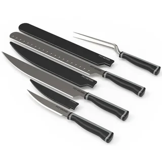 Pit Boss Premium 4-Piece BBQ Knife Set - Stainless Steel