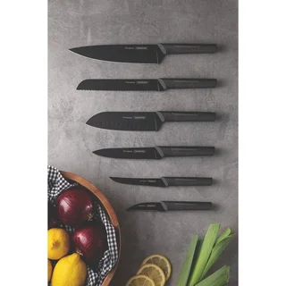 Set de 6 cuchillos de cocina Tramontina Nygma acero inoxidable