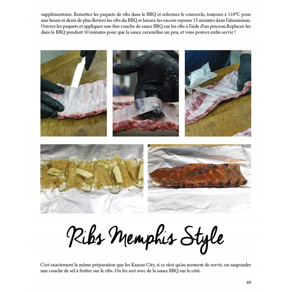 BBQ SmokeHouse Book Rohan Hennebert - Authentic American Barbecue Recipes