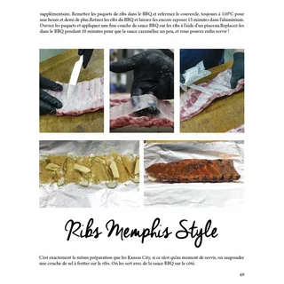 BBQ SmokeHouse Book Rohan Hennebert - Authentic American Barbecue Recipes