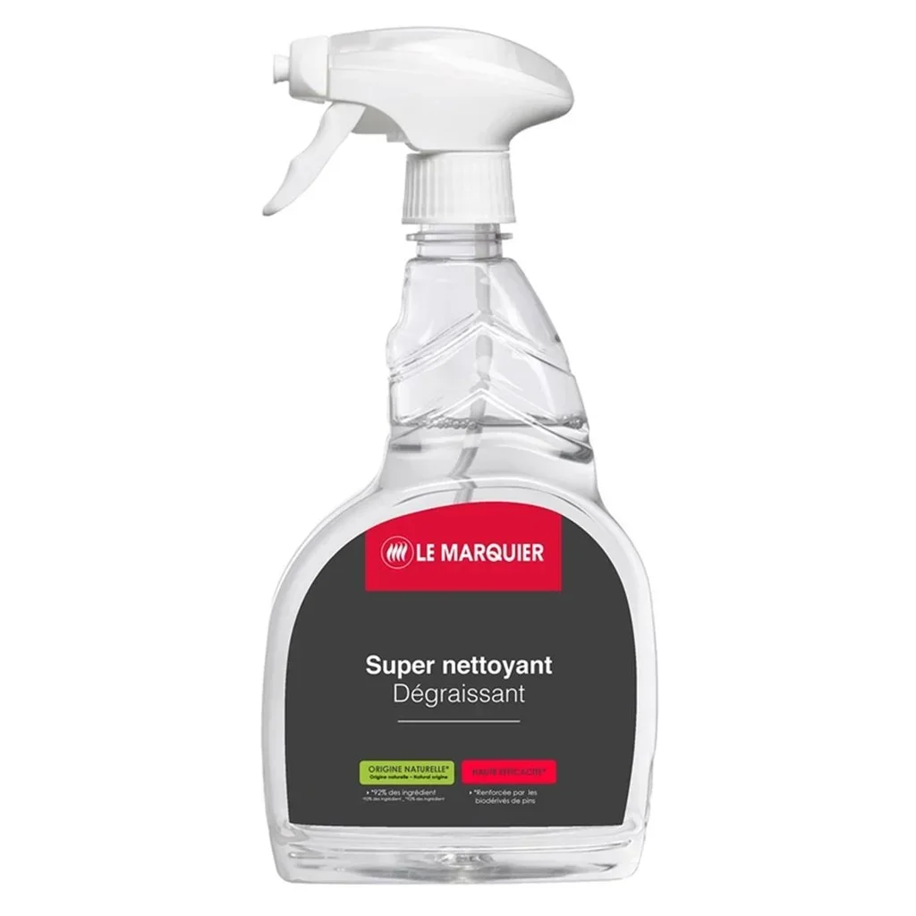 Spray Desengrasante 750ml Plancha Acero Inoxidable - Limpiador Potente Ecológico Derivado del Pino
