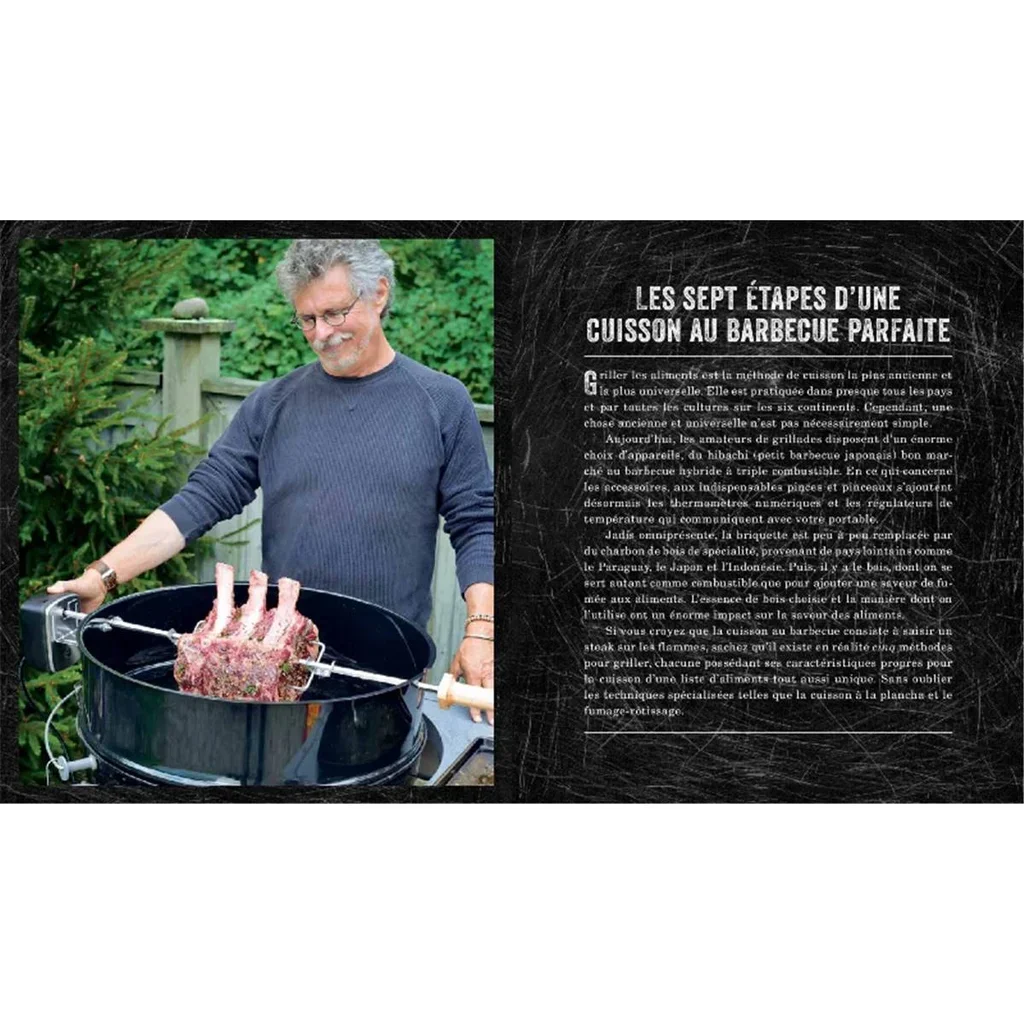 Libro BBQ Steven Raichlen: Técnicas de parrilla y 100 recetas gas carbón pellets