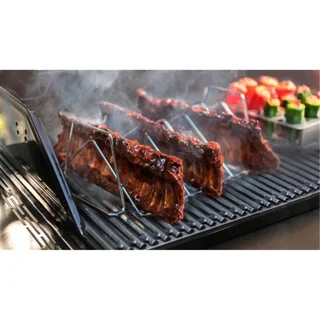 Stainless steel roast rib cooking rack GRILL+ Char-Broil BBQ