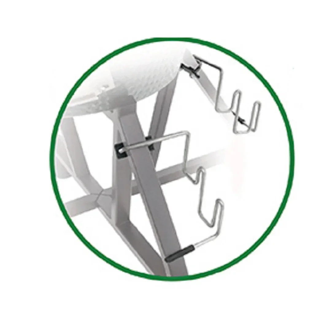 Estante lateral de almacenamiento Big Green Egg carrito cuna