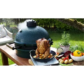 Asador Vertical de Pollo de Acero Inoxidable para Big Green Egg