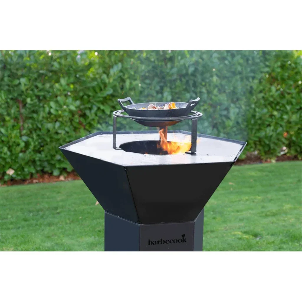 Soporte wok y cacerola para brasero Nestor Barbecook - Accesorio barbacoa