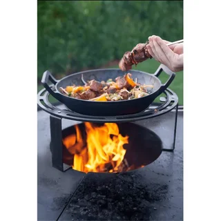 Soporte wok y cacerola para brasero Nestor Barbecook - Accesorio barbacoa