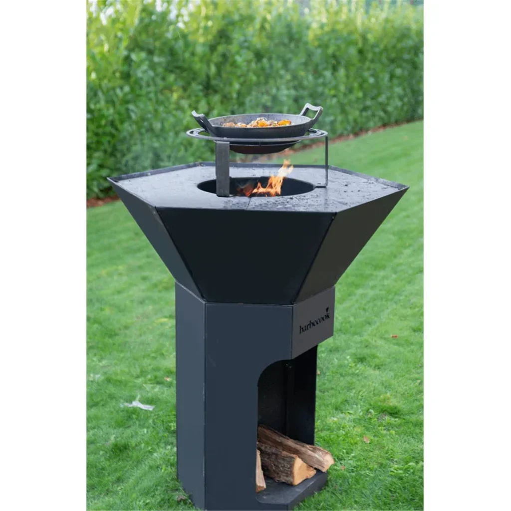 Soporte wok y cacerola para brasero Nestor Barbecook - Accesorio barbacoa
