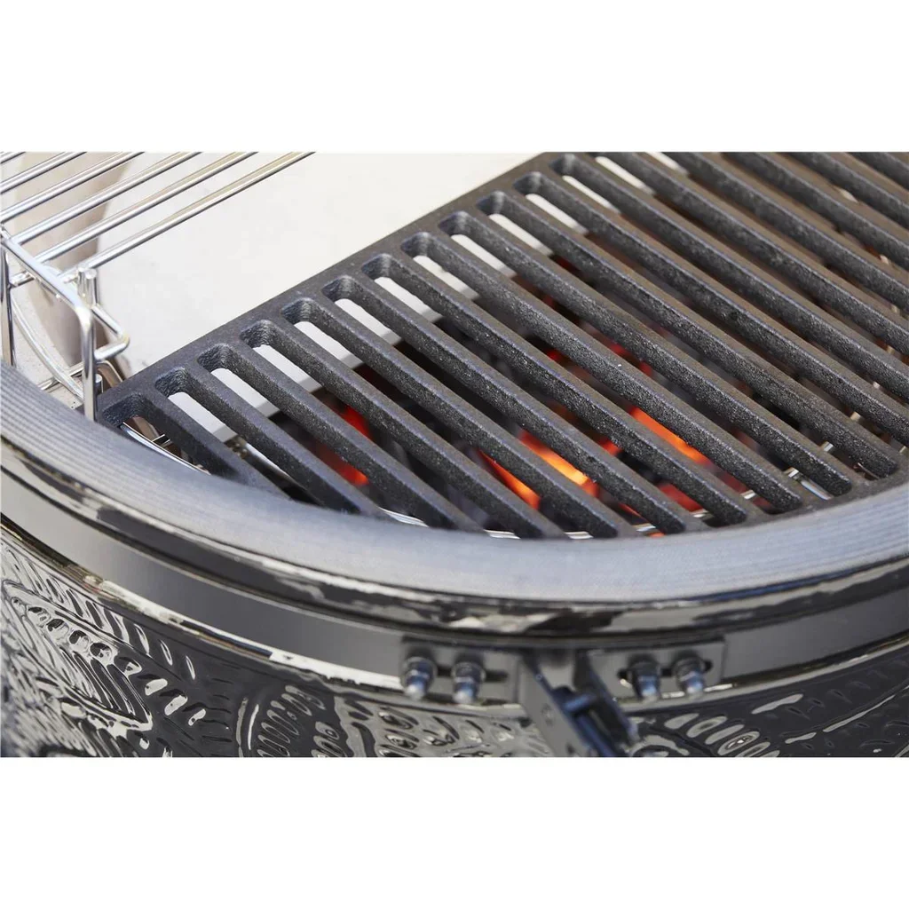 Rejilla Divide & Conquer de Acero Inoxidable para Kamado Kamal Ø 60 cm - Accesorio BBQ Cocción Indirecta