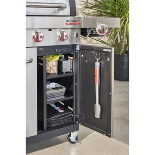 Bandeja de almacenamiento interior MADE2MATCH para barbacoa Char-Broil Professional PRO S CORE