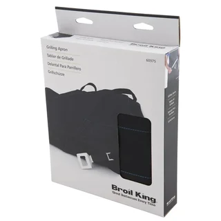 Broil King Waterproof PVC BBQ Apron with Pockets Adjustable Straps Grilling