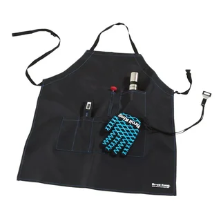 Broil King Waterproof PVC BBQ Apron with Pockets Adjustable Straps Grilling