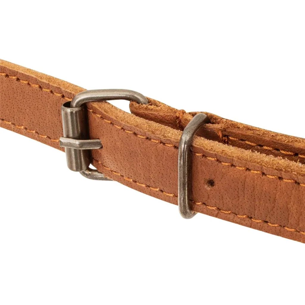 Delantal de trabajo de cuero de búfalo con tirantes cruzados ajustables - Delantal de cocina resistente