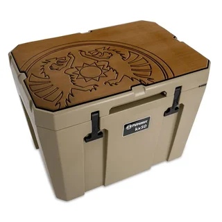 Tapete antideslizante nevera KX50 acabado marrón rayado protección tapa