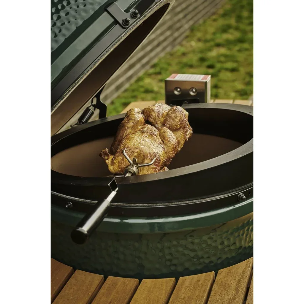 Big Green Egg XL Rotisserie - Electric 25kg Stainless Steel Spit Roaster