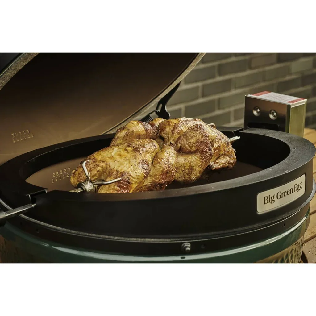 Asador Giratorio Big Green Egg XL - Rôtissoire Eléctrica 25kg Acero Inoxidable