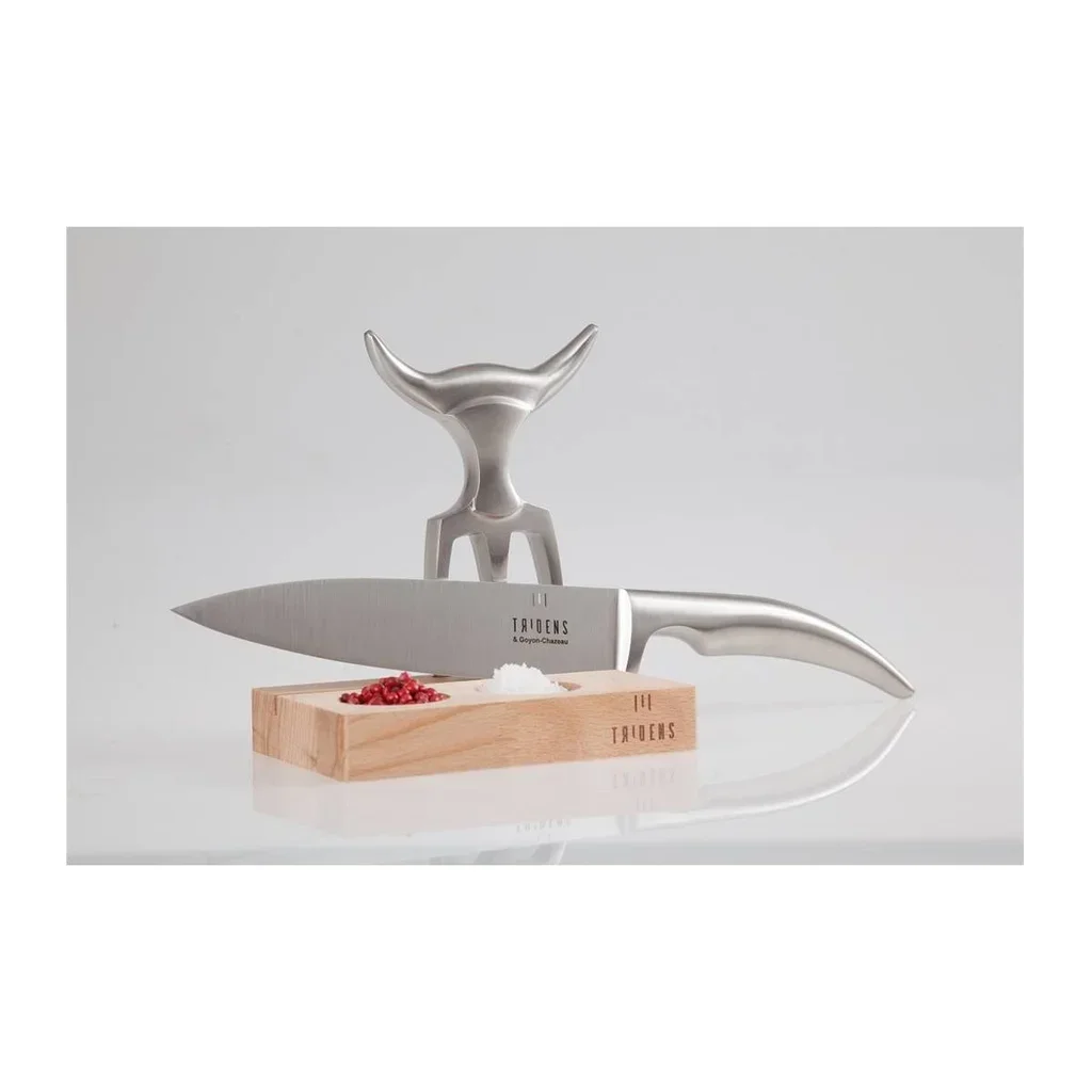 Set de Cuchillos de Mesa Tridens & Goyon-Chazeau - Edición Especial Cuchillería Artesanal Francesa