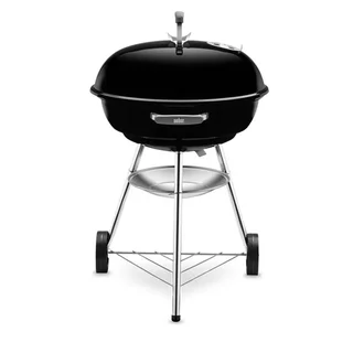 Barbacoa Carbón Weber Kettle 57 cm Negro Redondo Acero Esmaltado