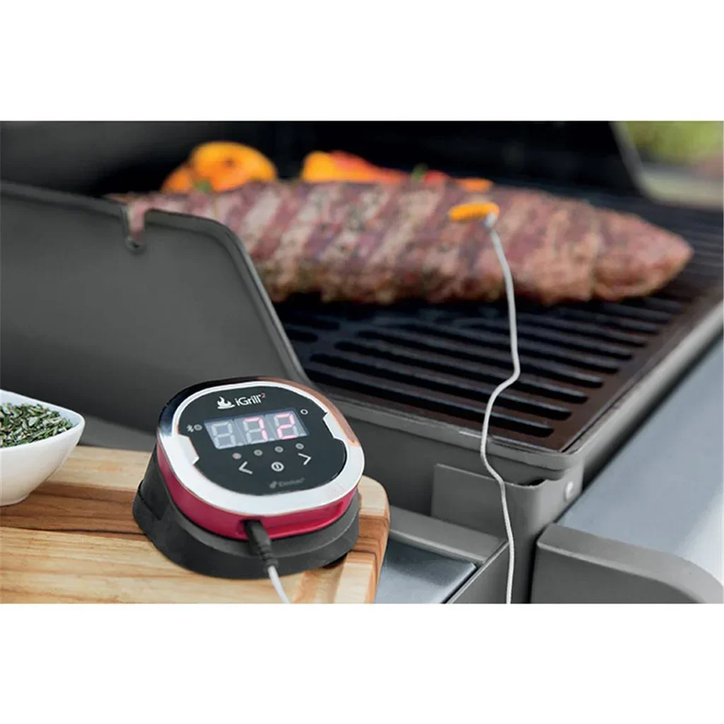 Weber iGrill 2 Termómetro de Carne Bluetooth Inalámbrico Doble Sonda