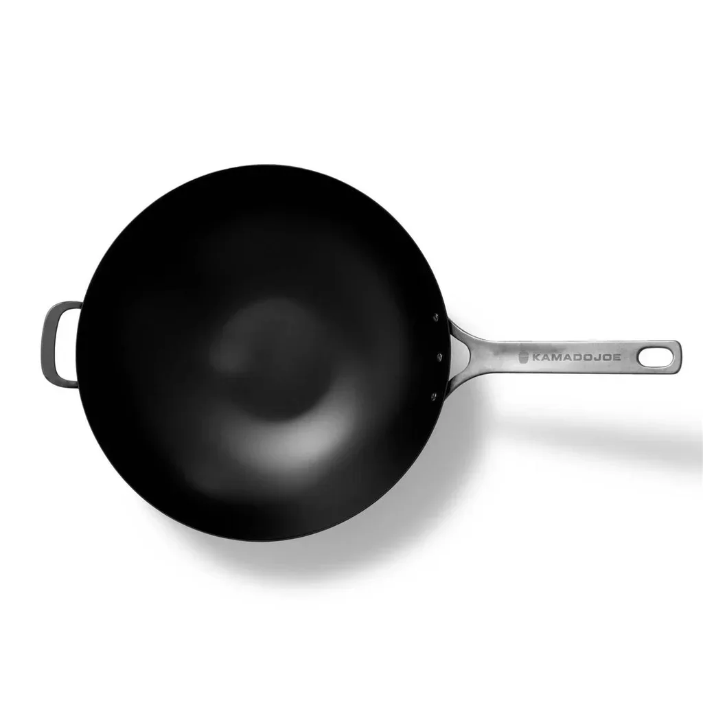 Wok de Acero al Carbono Kamado Joe - Accesorio Barbacoa Big Joe Classic Joe
