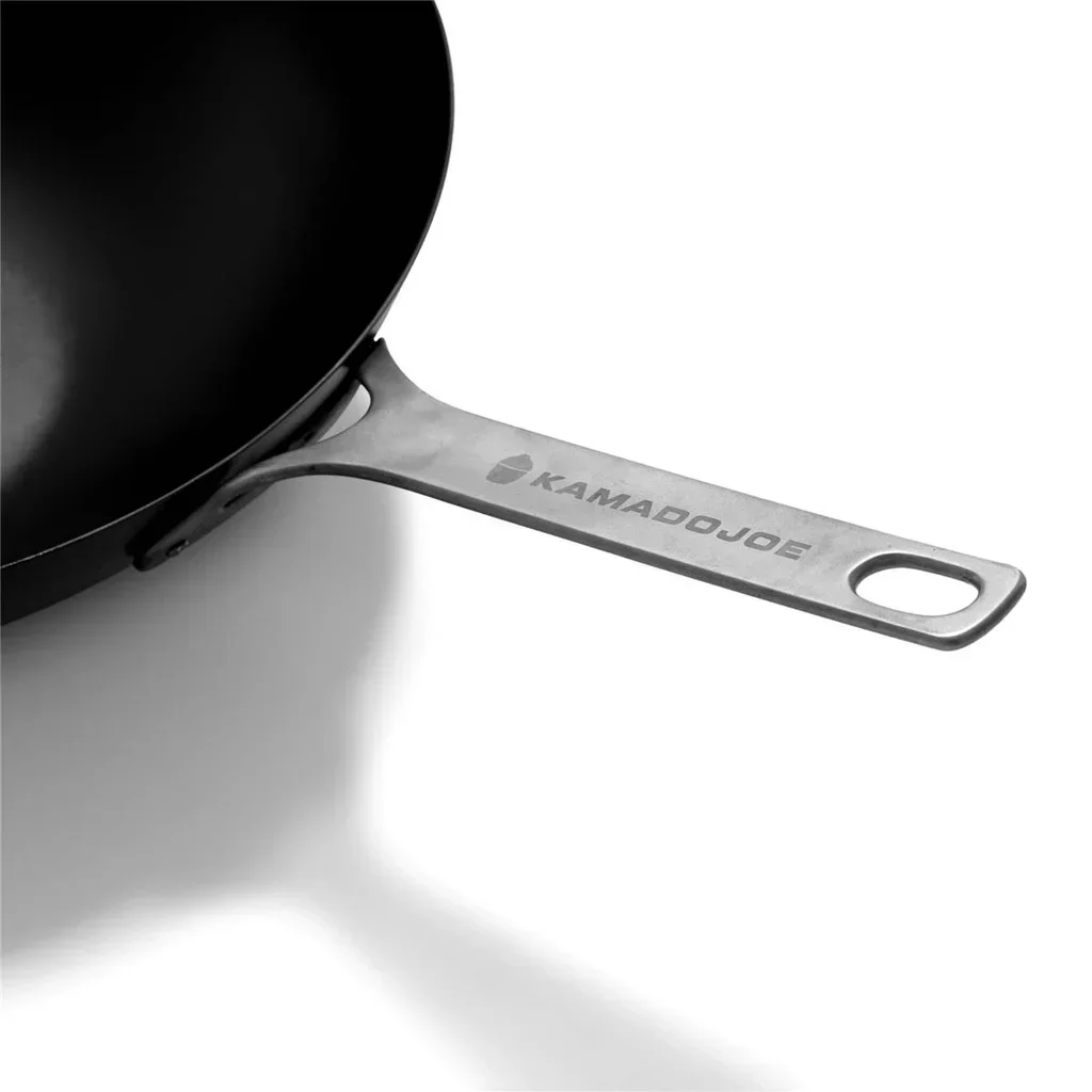 Wok de Acero al Carbono Kamado Joe - Accesorio Barbacoa Big Joe Classic Joe