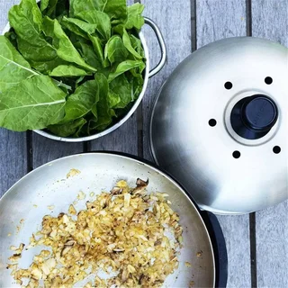 Wok Cobb Premier Antiadherente Inducción Acero Inoxidable