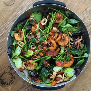 Wok Cobb Premier Antiadherente Inducción Acero Inoxidable